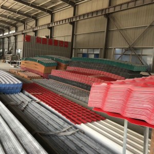 ASA PVC dakplaten lichtgewicht dakbedekkingsmateriaal lange levensduur